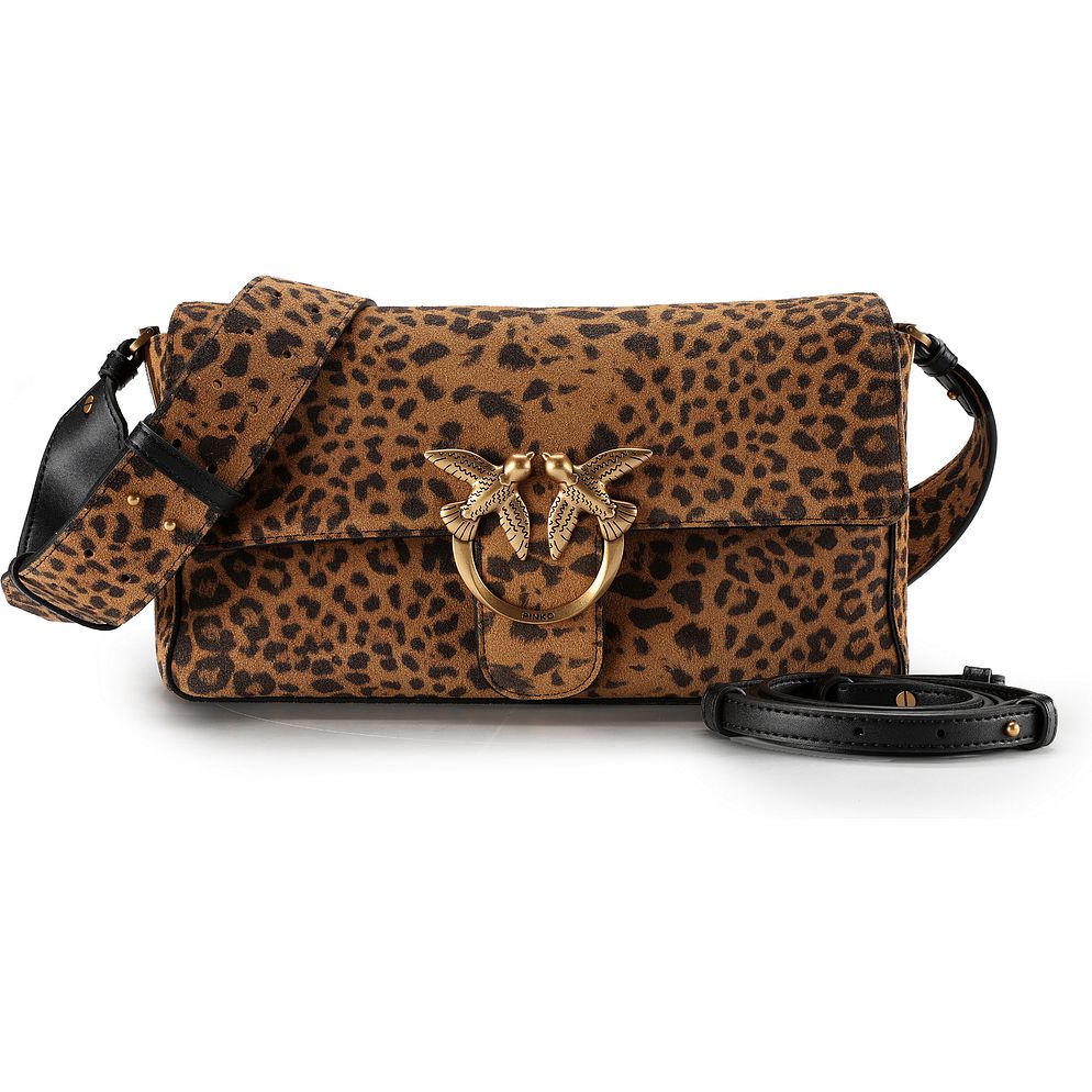 PINKO Slouchy Borsa a tracolla Vera Pelle 27 cm PINKO Slouchy Borsa a tracolla Vera Pelle 27 cm