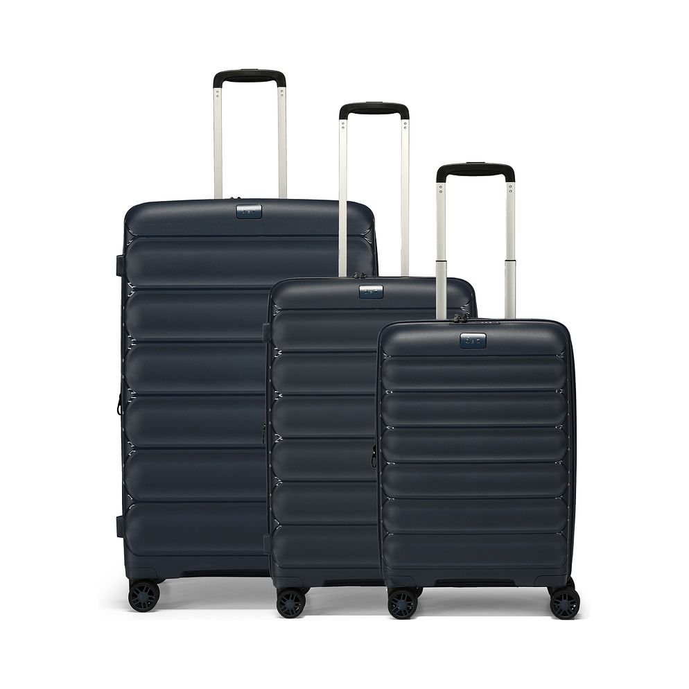 d & n Travel Line 4700 4 ruote Set di valigie 3 pezzi espandibile d & n Travel Line 4700 4 ruote Set di valigie 3 pezzi espandibile