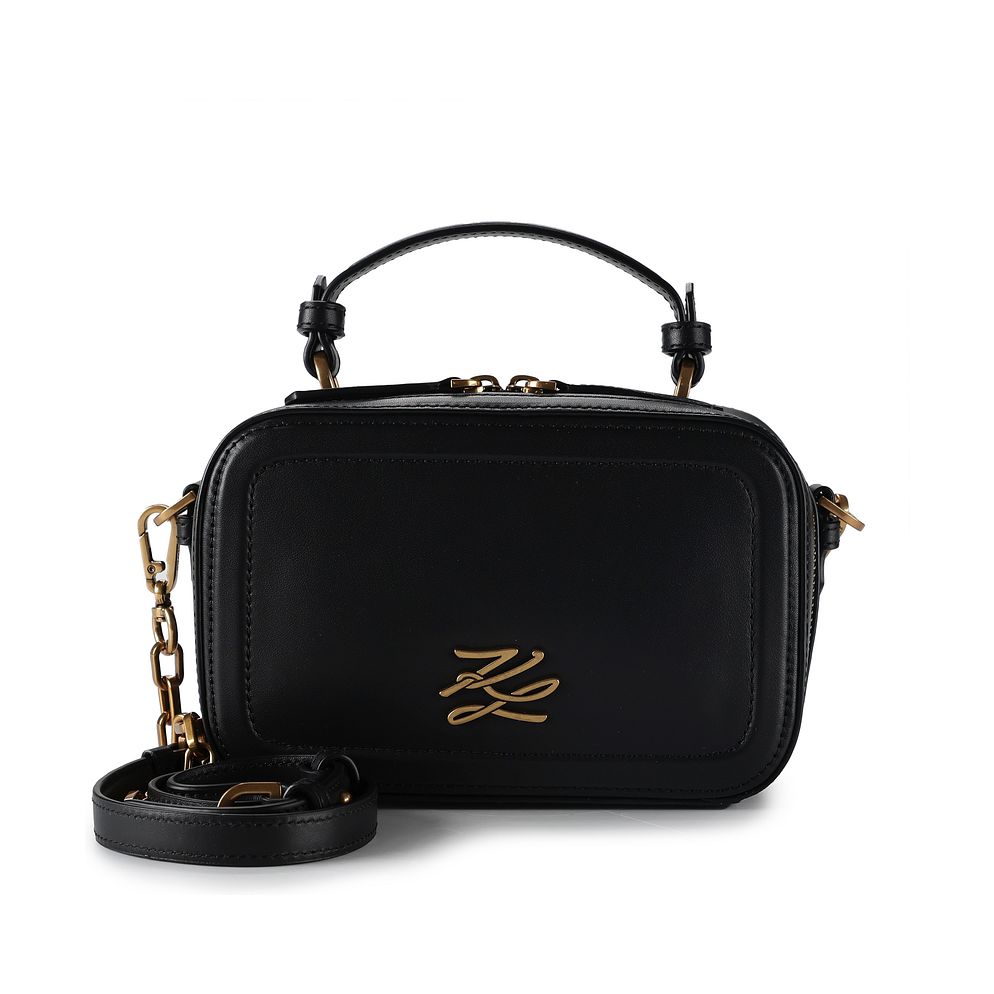 Karl Lagerfeld Autograph Borsetta Vera Pelle 20.5 cm Karl Lagerfeld Autograph Borsetta Vera Pelle 20.5 cm