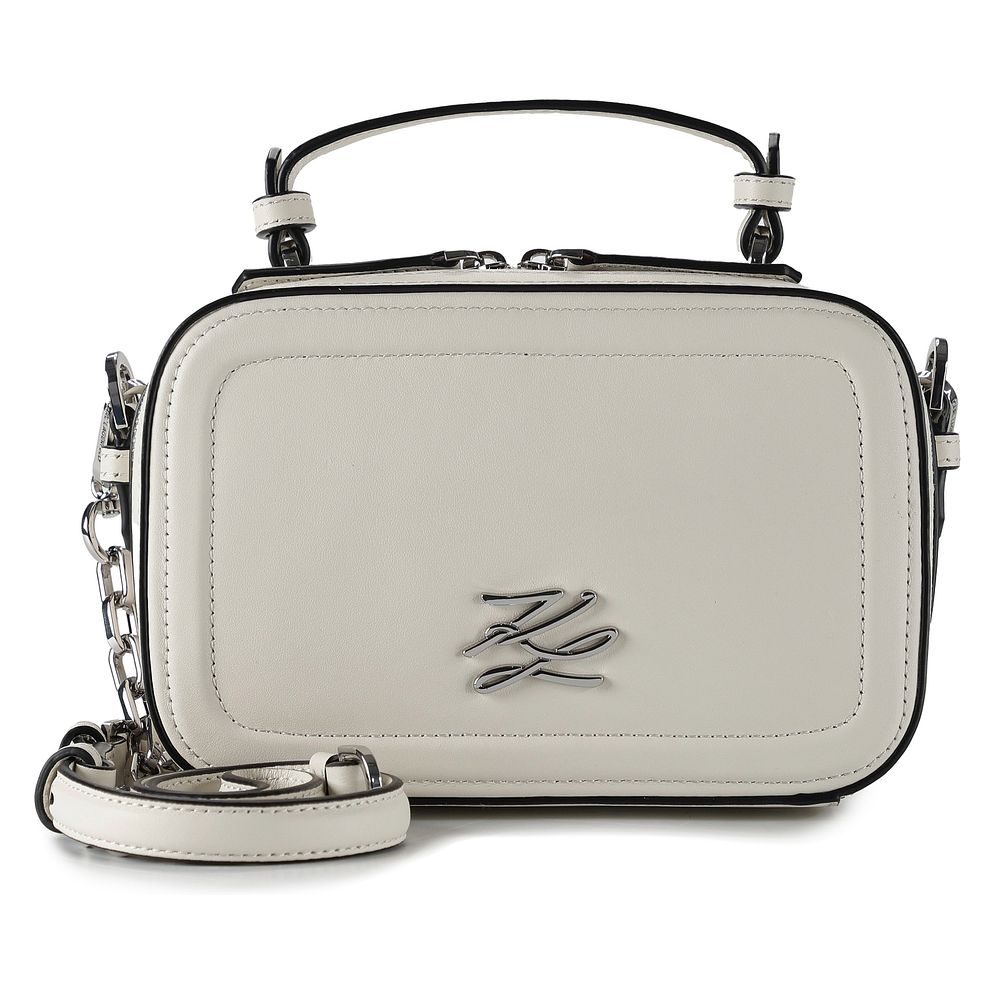 Karl Lagerfeld Autograph Borsetta Vera Pelle 20.5 cm Karl Lagerfeld Autograph Borsetta Vera Pelle 20.5 cm