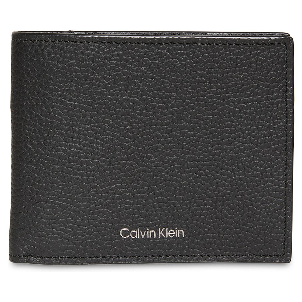 Calvin Klein Foil Portafoglio Vera Pelle 11.5 cm Calvin Klein Foil Portafoglio Vera Pelle 11.5 cm