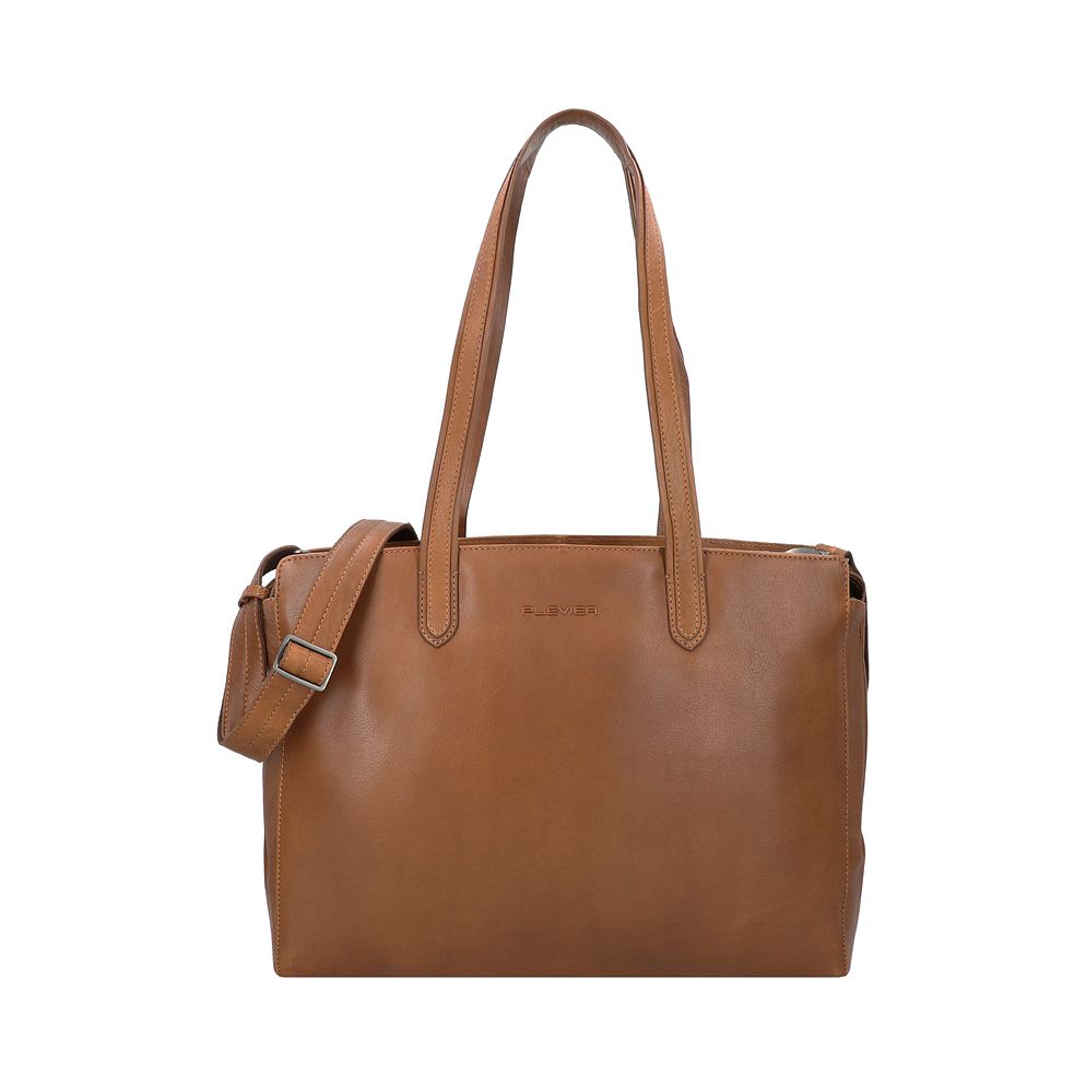 Plevier Power Borsa shopper Vera Pelle 41 cm Vano porta PC Plevier Power Borsa shopper Vera Pelle 41 cm Vano porta PC
