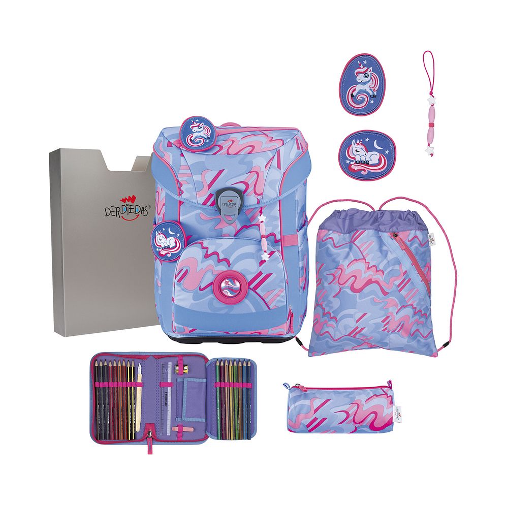 DerDieDas ErgoFlex Superflash Easy Juego de mochilas escolares DerDieDas ErgoFlex Superflash Easy Juego de mochilas escolares