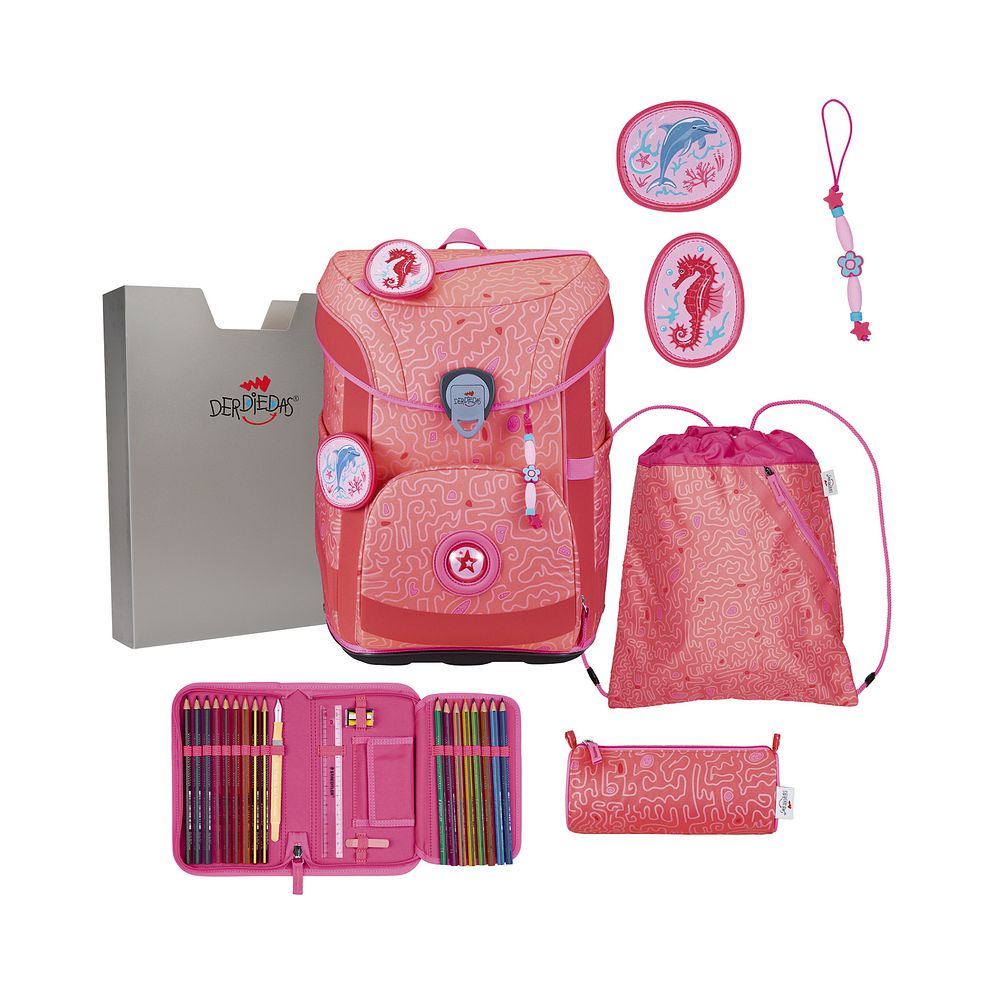 DerDieDas ErgoFlex Superflash Easy Set di borse per la scuola DerDieDas ErgoFlex Superflash Easy Set di borse per la scuola
