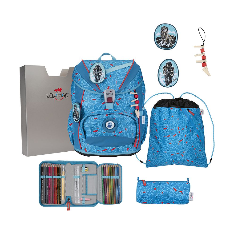 DerDieDas ErgoFlex Light Juego de mochilas escolares 5 piezas DerDieDas ErgoFlex Light Juego de mochilas escolares 5 piezas