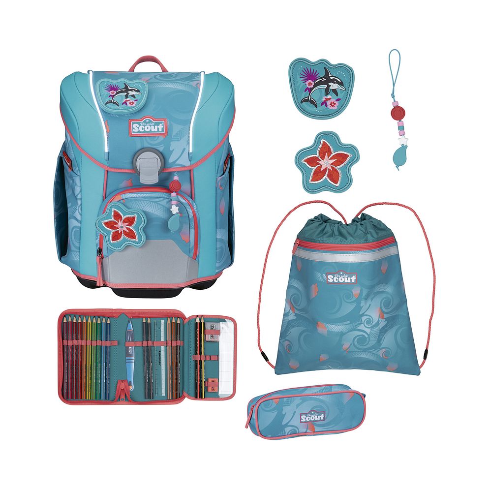 Scout Micro Set di borse per la scuola 7 pezzi Scout Micro Set di borse per la scuola 7 pezzi