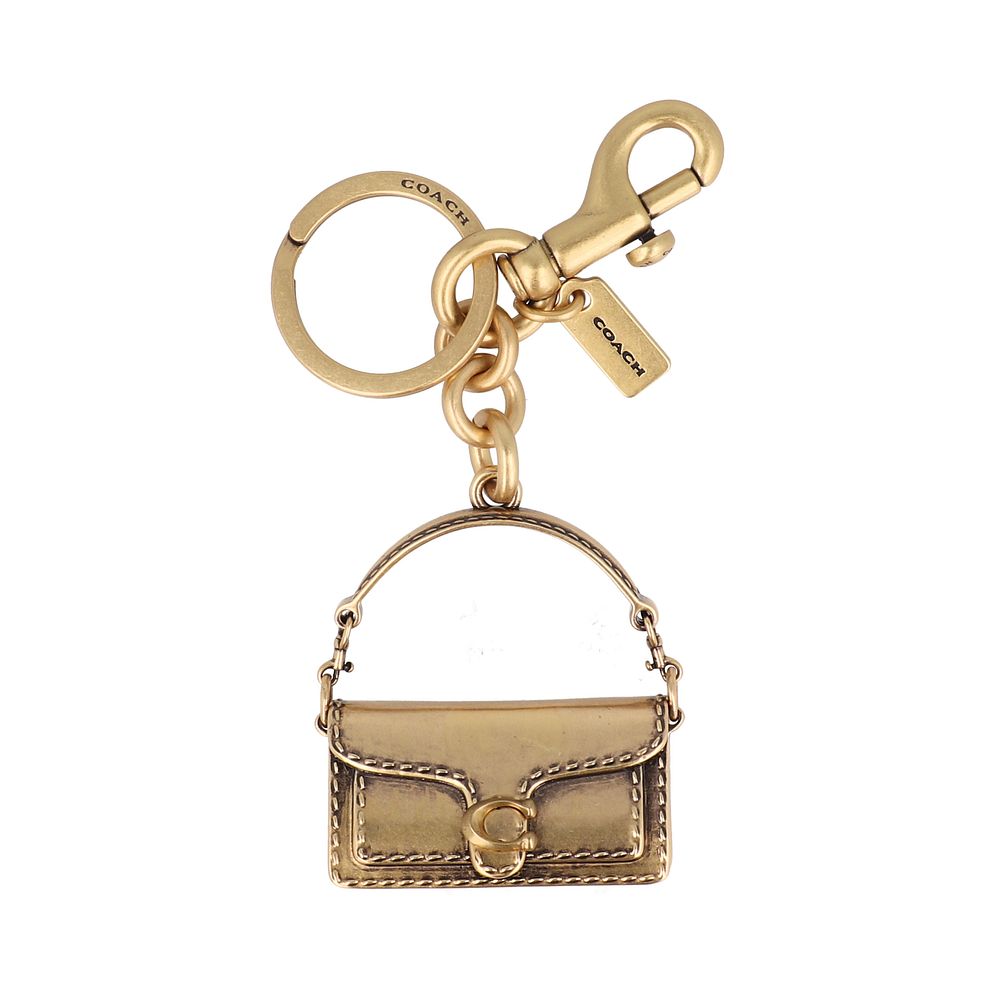 COACH Tabby Nyckelring Mässing 4 cm COACH Tabby Nyckelring Mässing 4 cm