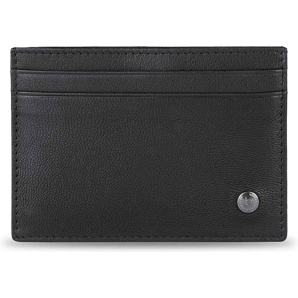 bugatti Black Magic Custodia per carta di credito Protezione RFID Vera Pelle 10 cm bugatti Black Magic Custodia per carta di credito Protezione RFID Vera Pelle 10 cm