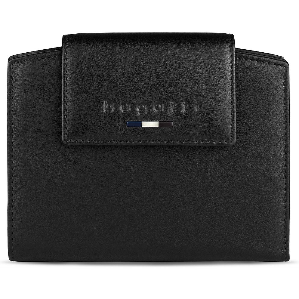 bugatti Romeo Portafoglio Protezione RFID Vera Pelle 9 cm bugatti Romeo Portafoglio Protezione RFID Vera Pelle 9 cm