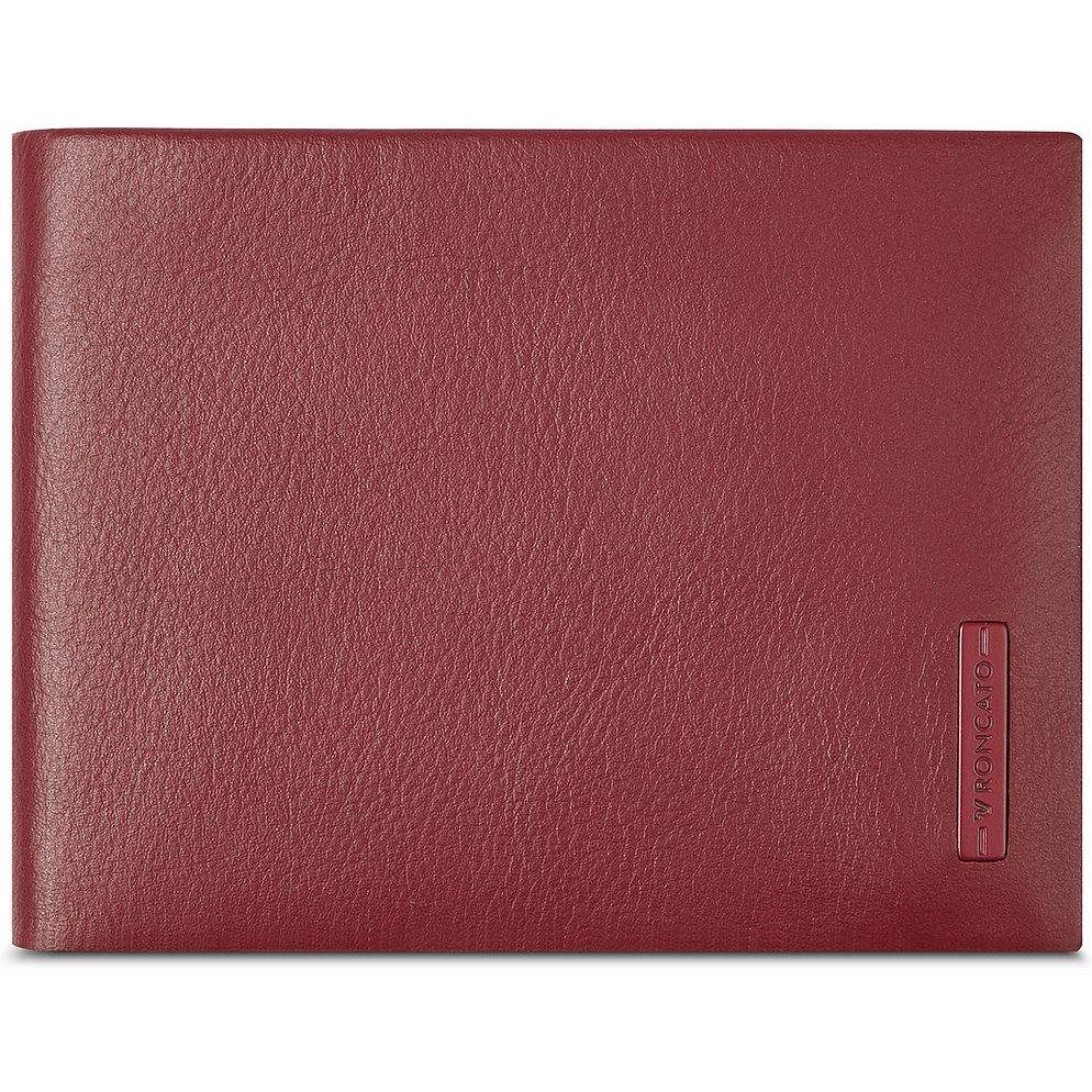Roncato Detroit Portafoglio Protezione RFID Vera Pelle 12.5 cm