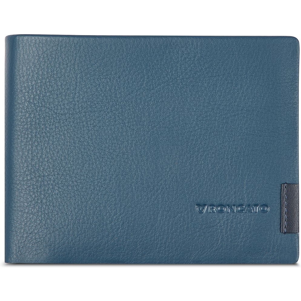Roncato Monaco Portafoglio Protezione RFID Vera Pelle 12.5 cm