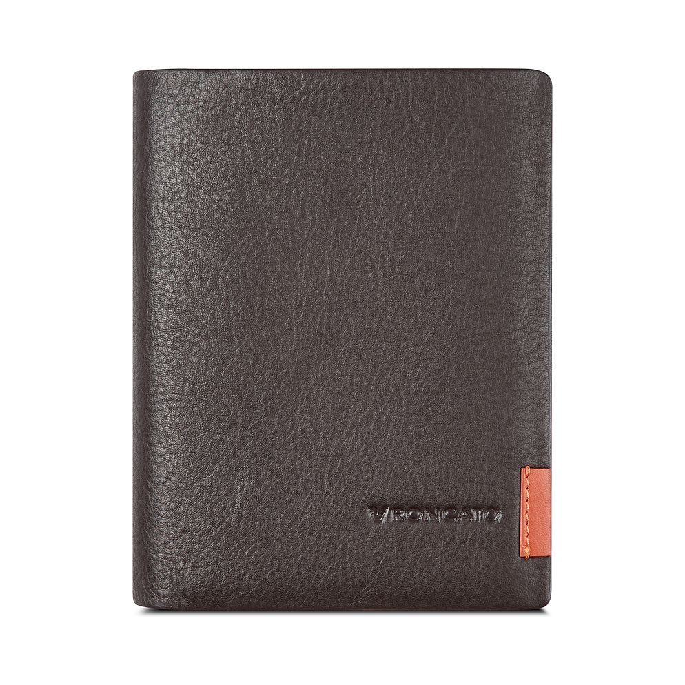 Roncato Monaco Portafoglio Protezione RFID Vera Pelle 12.5 cm