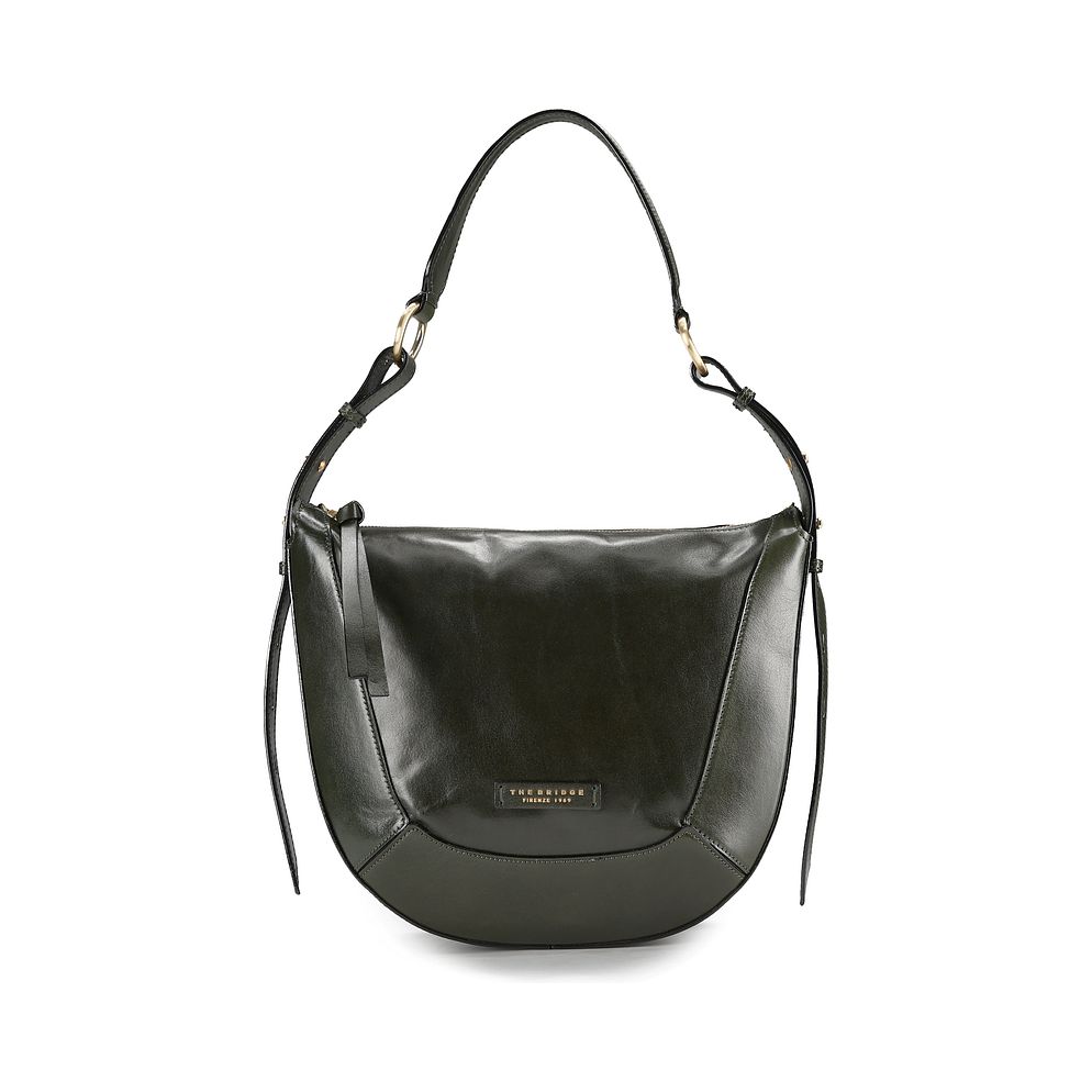 The Bridge Fedora Borsa a spalla Vera Pelle 28 cm The Bridge Fedora Borsa a spalla Vera Pelle 28 cm