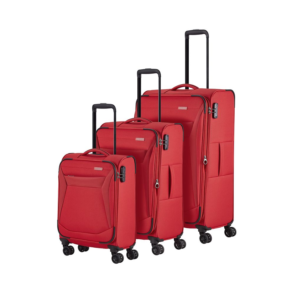 Travelite Chios 4 ruote Set di valigie 3 pezzi espandibile