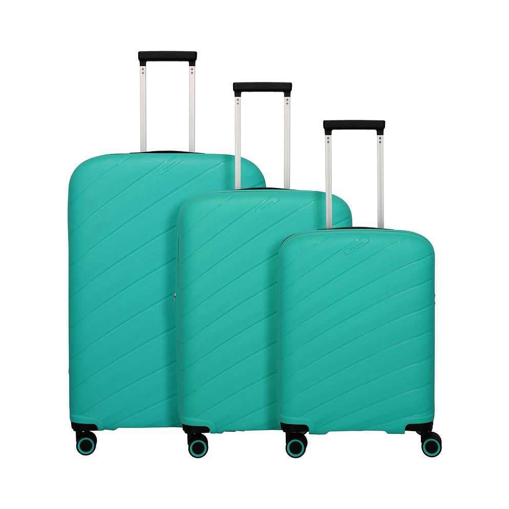 Travelite Burano 4 ruote Set di valigie 3 pezzi espandibile Travelite Burano 4 ruote Set di valigie 3 pezzi espandibile