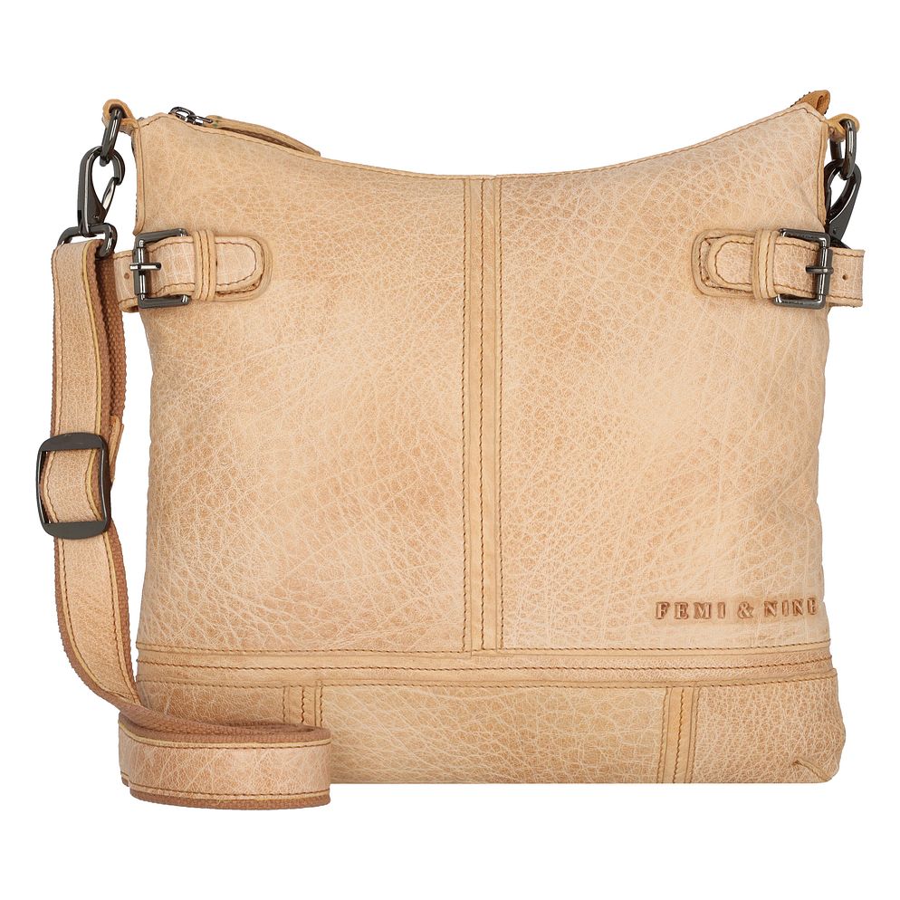 Greenland Nature Femi & Nine Borsa a tracolla Vera Pelle 33 cm