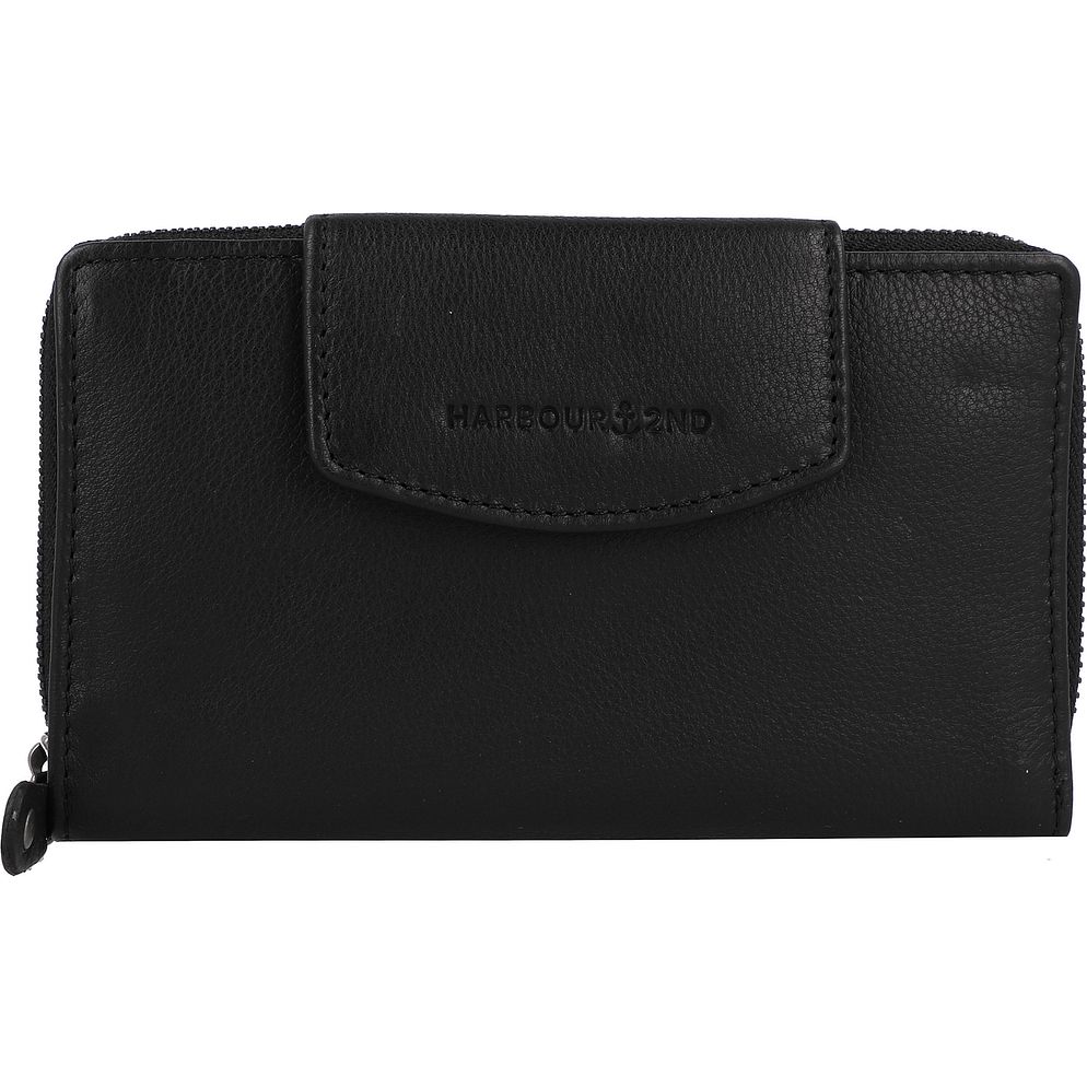 Harbour 2nd Belana Portafoglio Protezione RFID Vera Pelle 16 cm