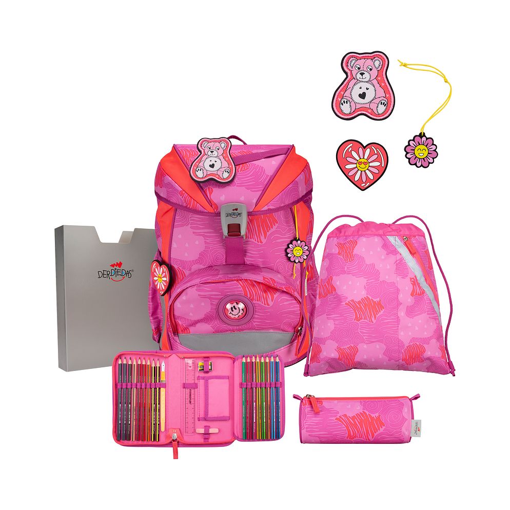 DerDieDas ErgoFlex Set di borse per la scuola 5 pezzi DerDieDas ErgoFlex Set di borse per la scuola 5 pezzi