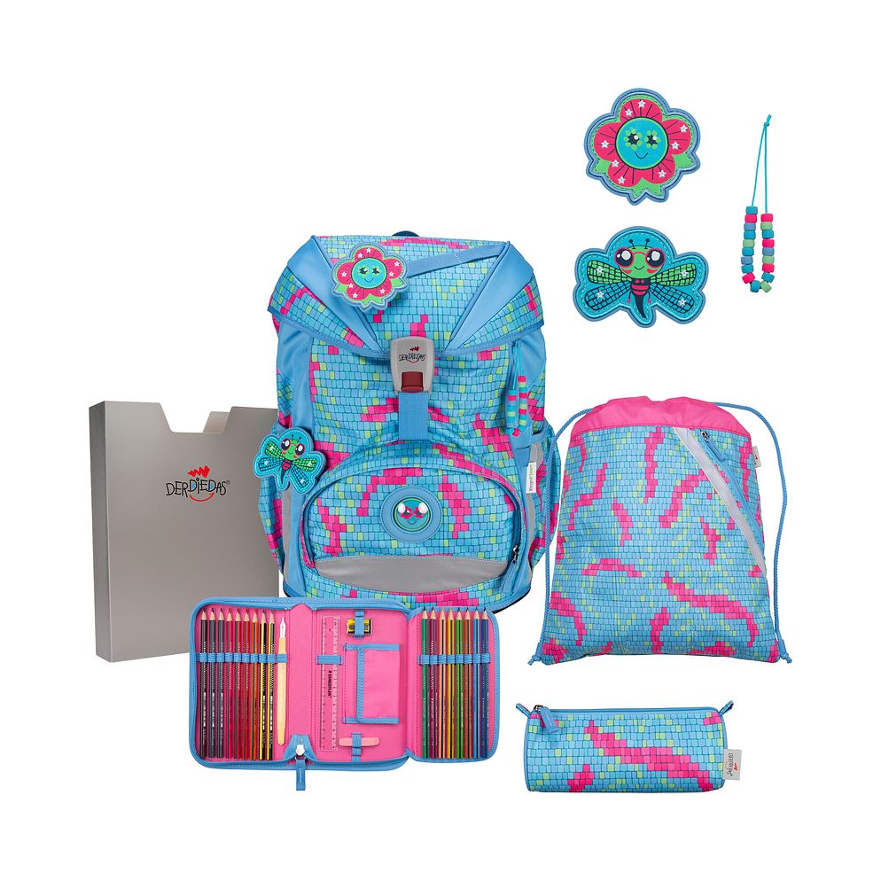 DerDieDas ErgoFlex Set di borse per la scuola 5 pezzi DerDieDas ErgoFlex Set di borse per la scuola 5 pezzi