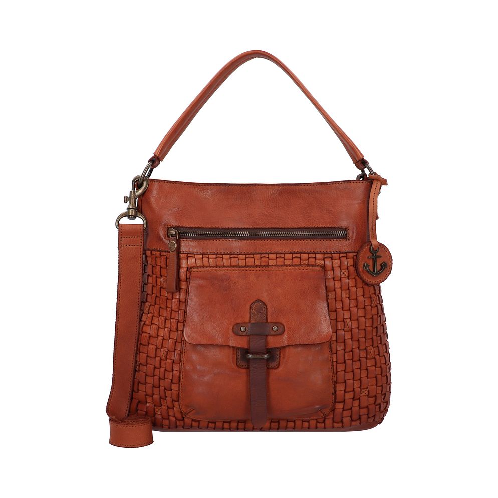 Harbour 2nd Urban Poets Iris-Up Borsa a spalla Vera Pelle 33 cm Harbour 2nd Urban Poets Iris-Up Borsa a spalla Vera Pelle 33 cm