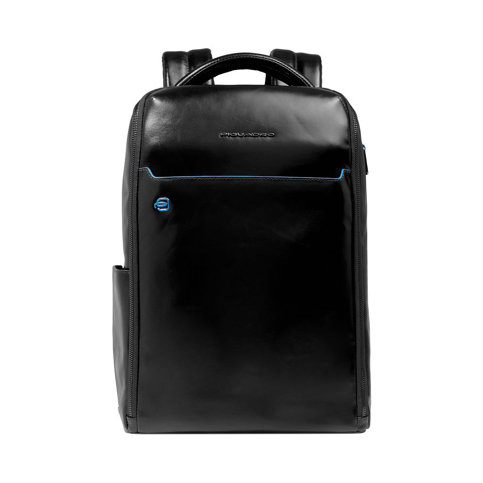 Piquadro Blue Square Zaino da giorno Vera Pelle 29 cm Vano porta PC