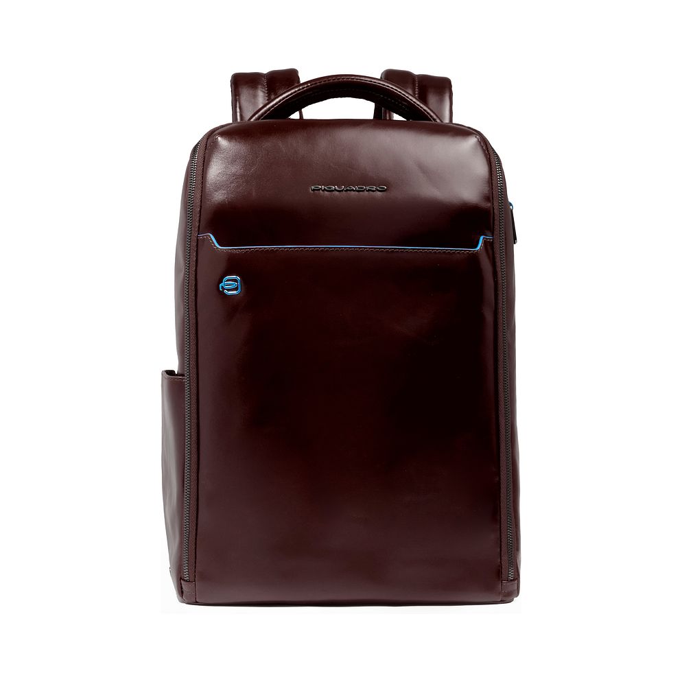 Piquadro Blue Square Zaino da giorno Vera Pelle 29 cm Vano porta PC