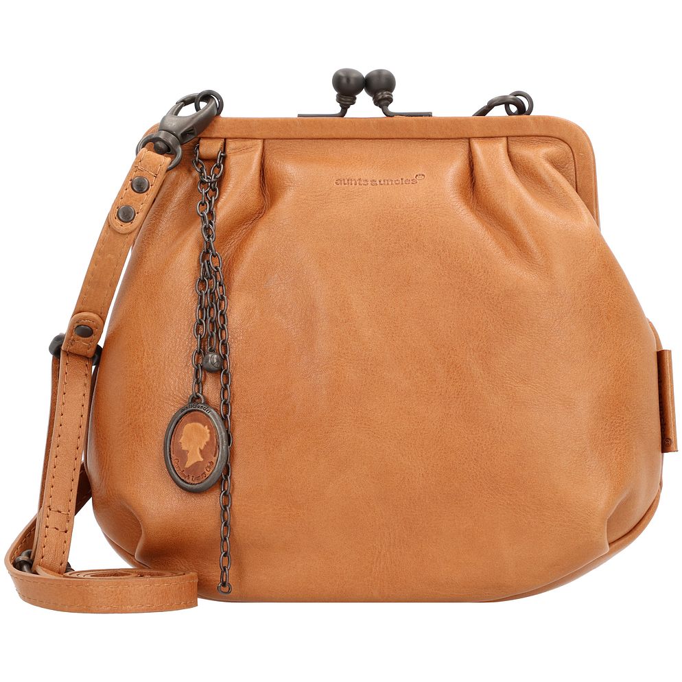aunts & uncles Grandma's Luxury Club Mrs. Fortune Cookie Borsa a tracolla Vera Pelle 23 cm aunts & uncles Grandma's Luxury Club Mrs. Fortune Cookie Borsa a tracolla Vera Pelle 23 cm