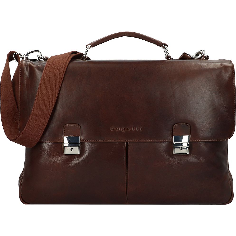 bugatti Romano Dokumenttaske Læder 44 cm Laptoprum bugatti Romano Dokumenttaske Læder 44 cm Laptoprum