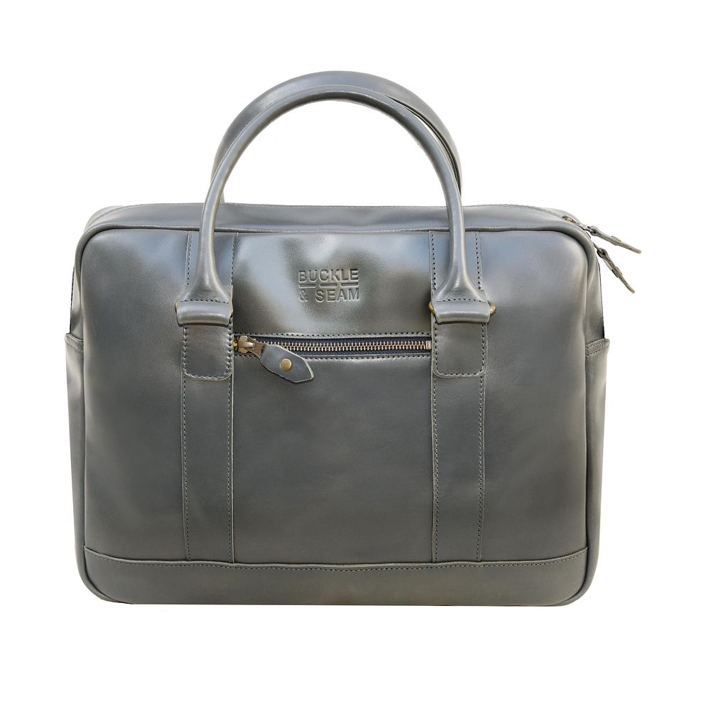 Buckle & Seam Everest Valigetta Vera Pelle 38 cm Vano porta PC Buckle & Seam Everest Valigetta Vera Pelle 38 cm Vano porta PC