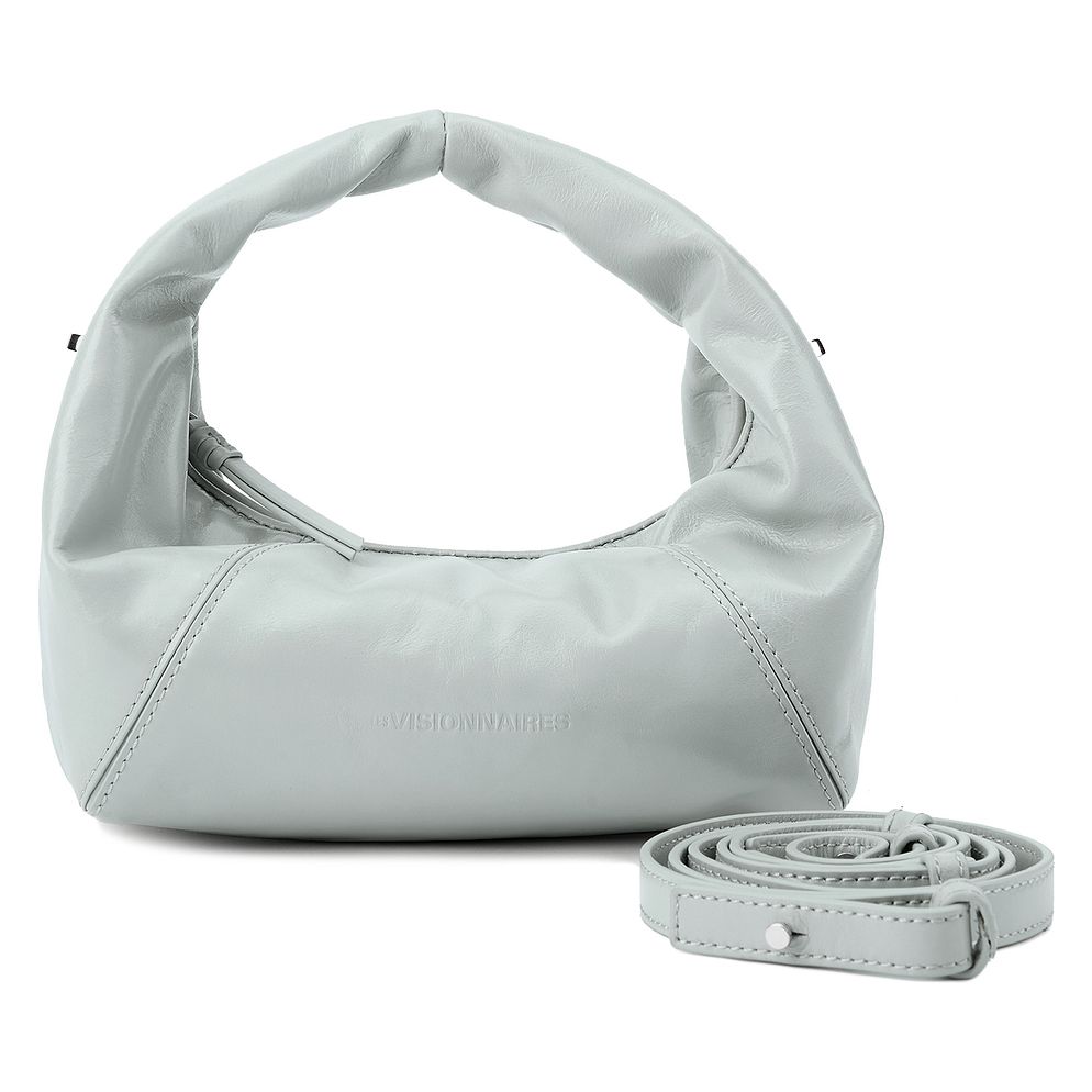 LES VISIONNAIRES Greta Borsa a spalla Vera Pelle 20 cm LES VISIONNAIRES Greta Borsa a spalla Vera Pelle 20 cm