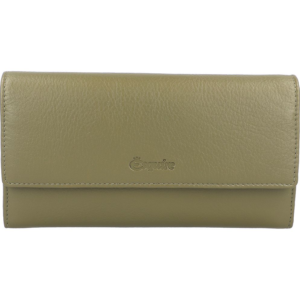 Esquire Peru Portafoglio Protezione RFID Vera Pelle 18.5 cm
