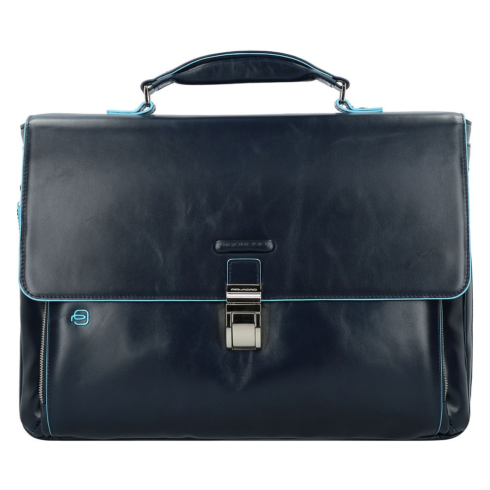 Piquadro Blue Square Valigetta Vera Pelle 40 cm Vano porta PC Piquadro Blue Square Valigetta Vera Pelle 40 cm Vano porta PC