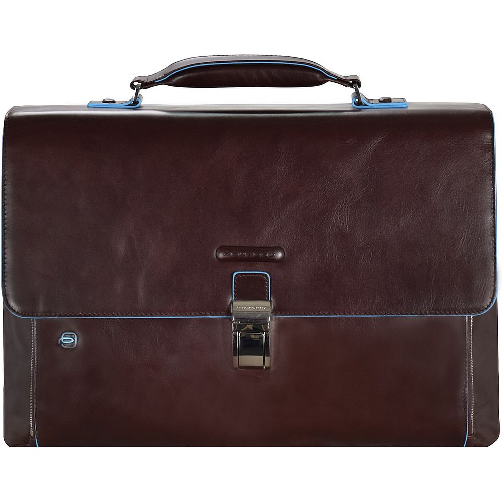 Piquadro Blue Square Valigetta Vera Pelle 40 cm Vano porta PC Piquadro Blue Square Valigetta Vera Pelle 40 cm Vano porta PC