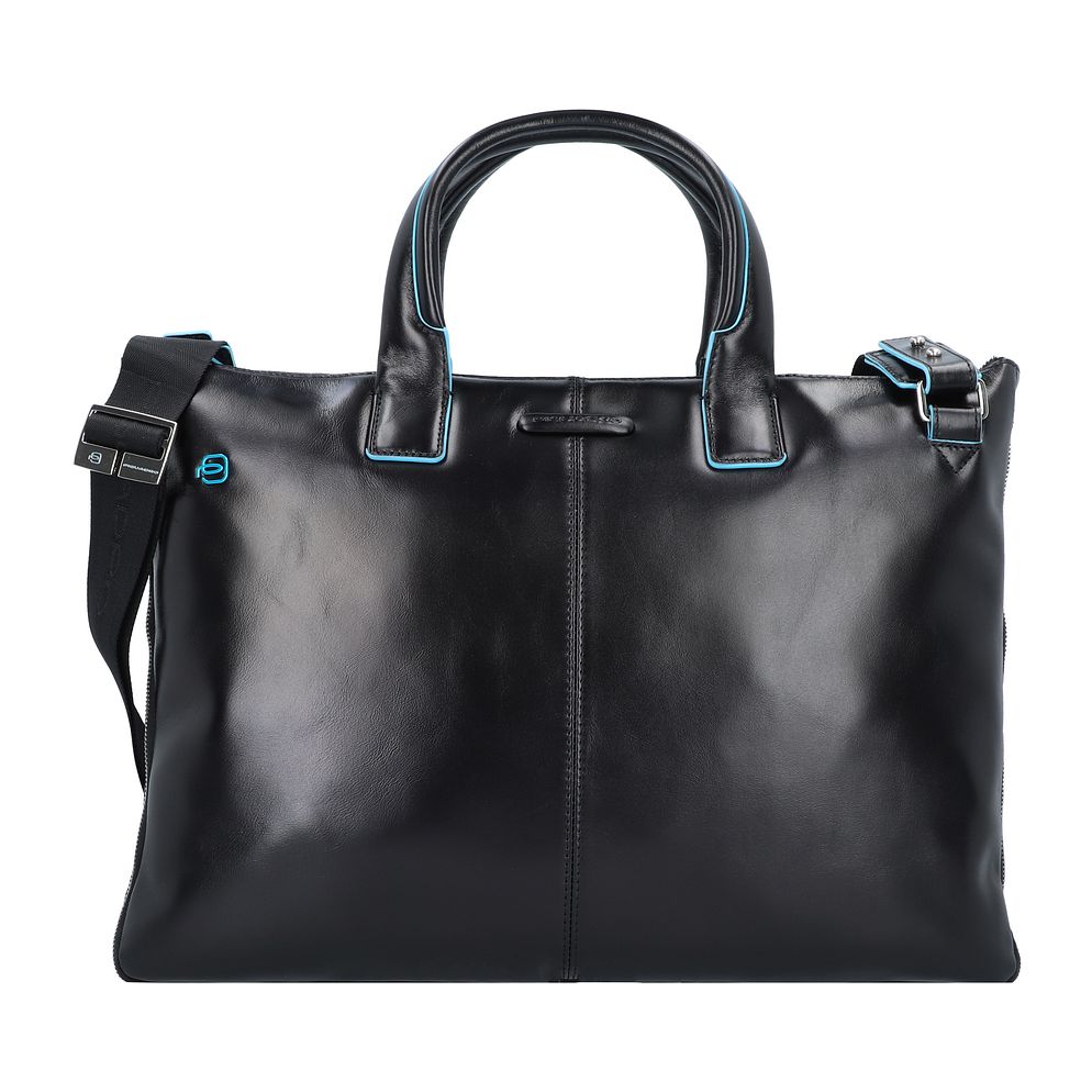 Piquadro Blue Square Valigetta Vera Pelle 42 cm Vano porta PC