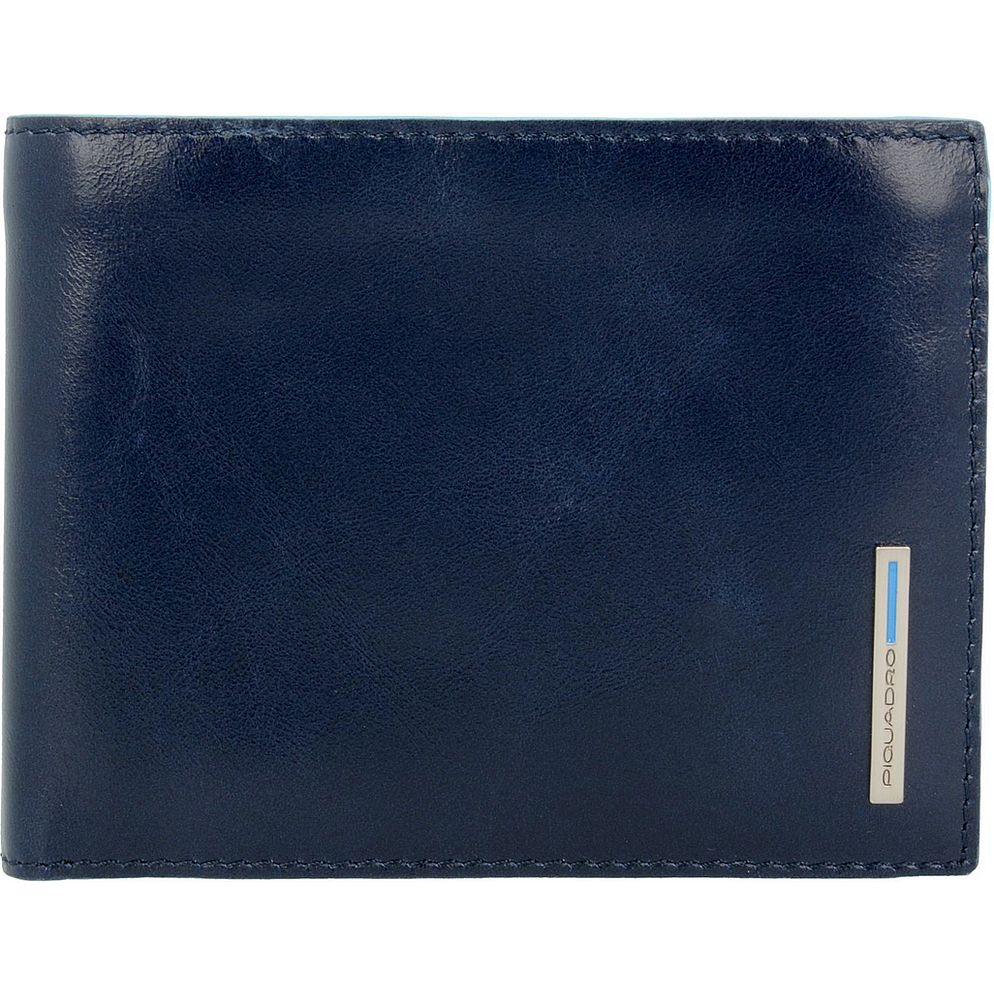 Piquadro Blue Square Portafoglio Vera Pelle 12.5 cm Piquadro Blue Square Portafoglio Vera Pelle 12.5 cm