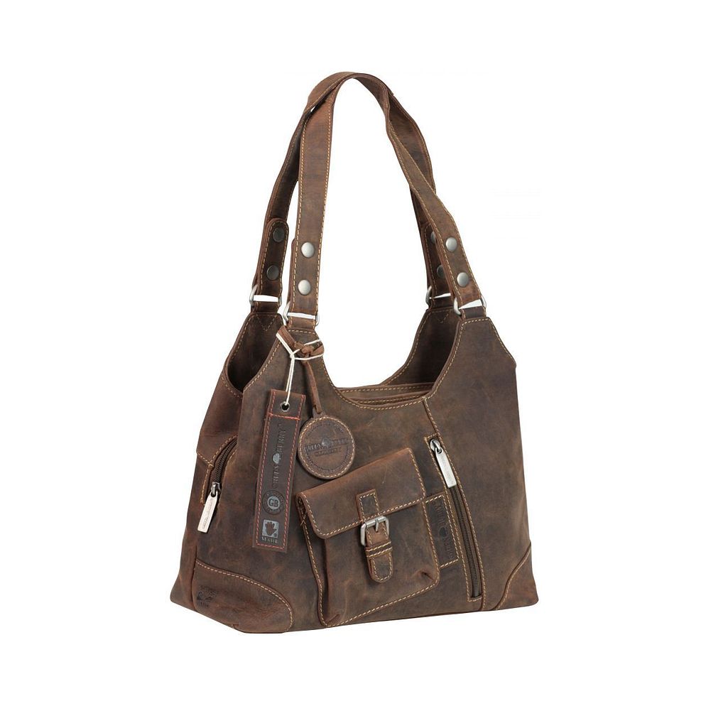 Greenburry Vintage Borsa a spalla Vera Pelle 31 cm Greenburry Vintage Borsa a spalla Vera Pelle 31 cm