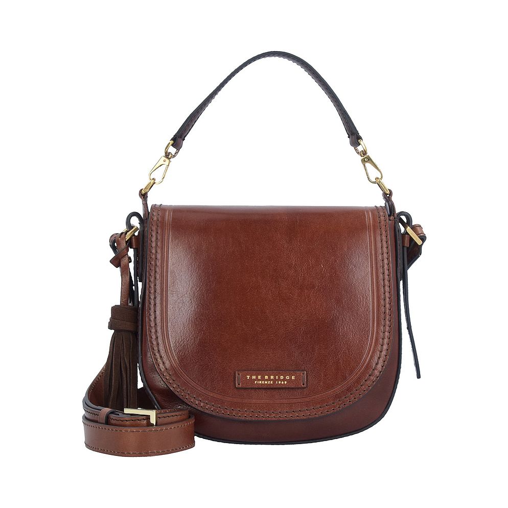 The Bridge Pearldistrict Borsa a spalla Vera Pelle 23 cm The Bridge Pearldistrict Borsa a spalla Vera Pelle 23 cm