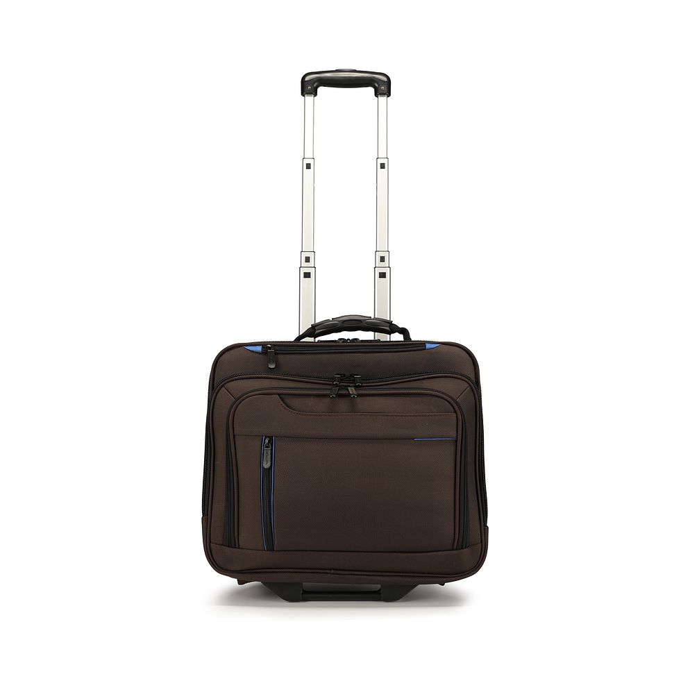 Dermata 2-hjulig Businessväska 38 cm Laptopfack