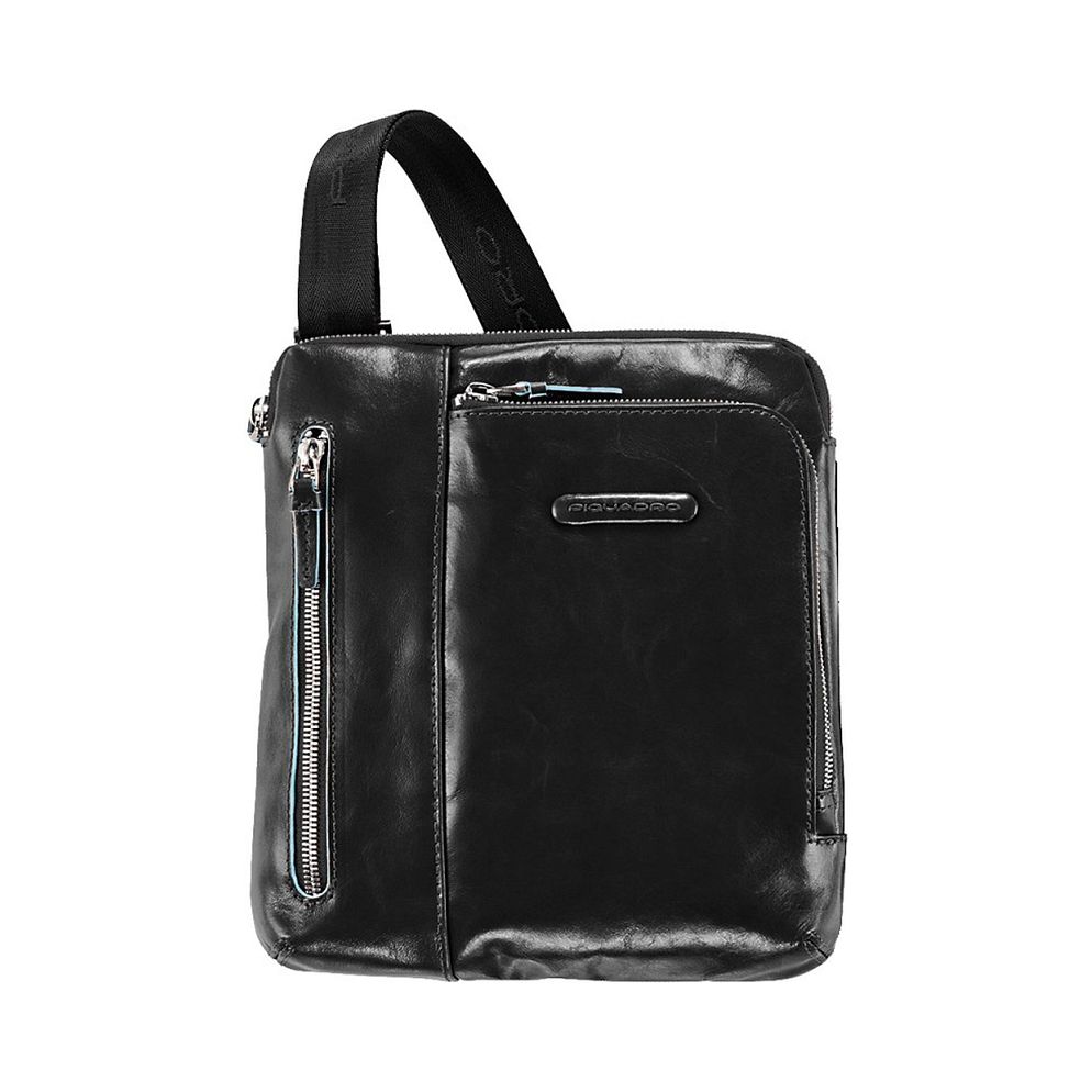 Piquadro Blue Square Borsa a tracolla Vera Pelle 21 cm