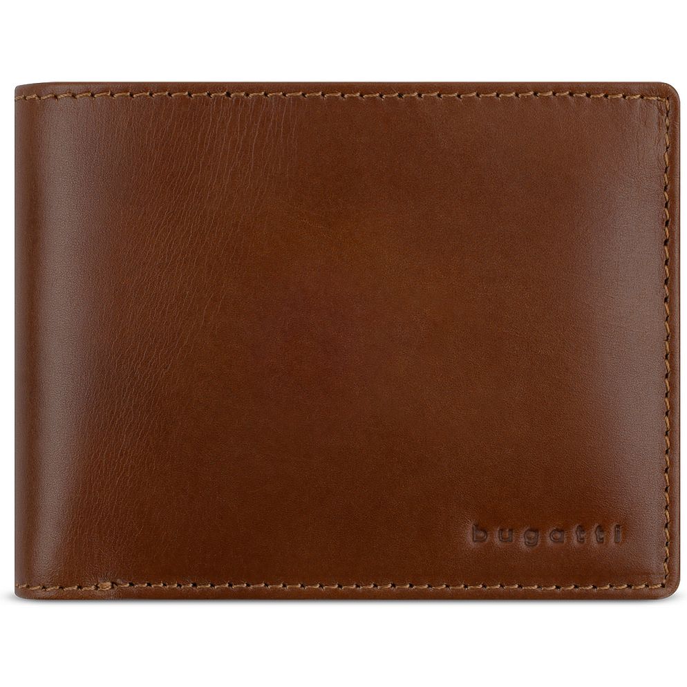 bugatti Remo Portafoglio Protezione RFID Vera Pelle 12 cm