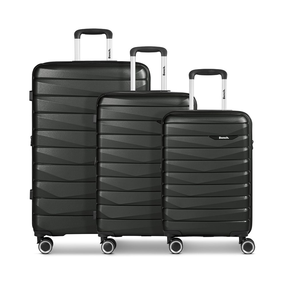 Bench Paris 4 ruote Set di valigie 3 pezzi espandibile Bench Paris 4 ruote Set di valigie 3 pezzi espandibile