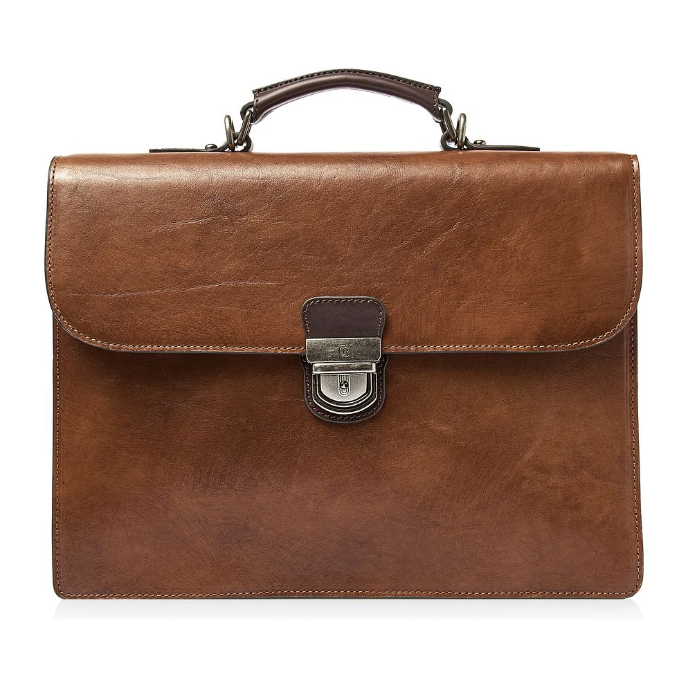 Castelijn & Beerens Rien Valigetta Protezione RFID Vera Pelle 39.5 cm Vano porta PC Castelijn & Beerens Rien Valigetta Protezione RFID Vera Pelle 39.5 cm Vano porta PC