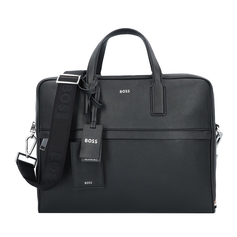 Boss Zair Aktovka Kůže 40 cm Kapsa na notebook Boss Zair Aktovka Kůže 40 cm Kapsa na notebook