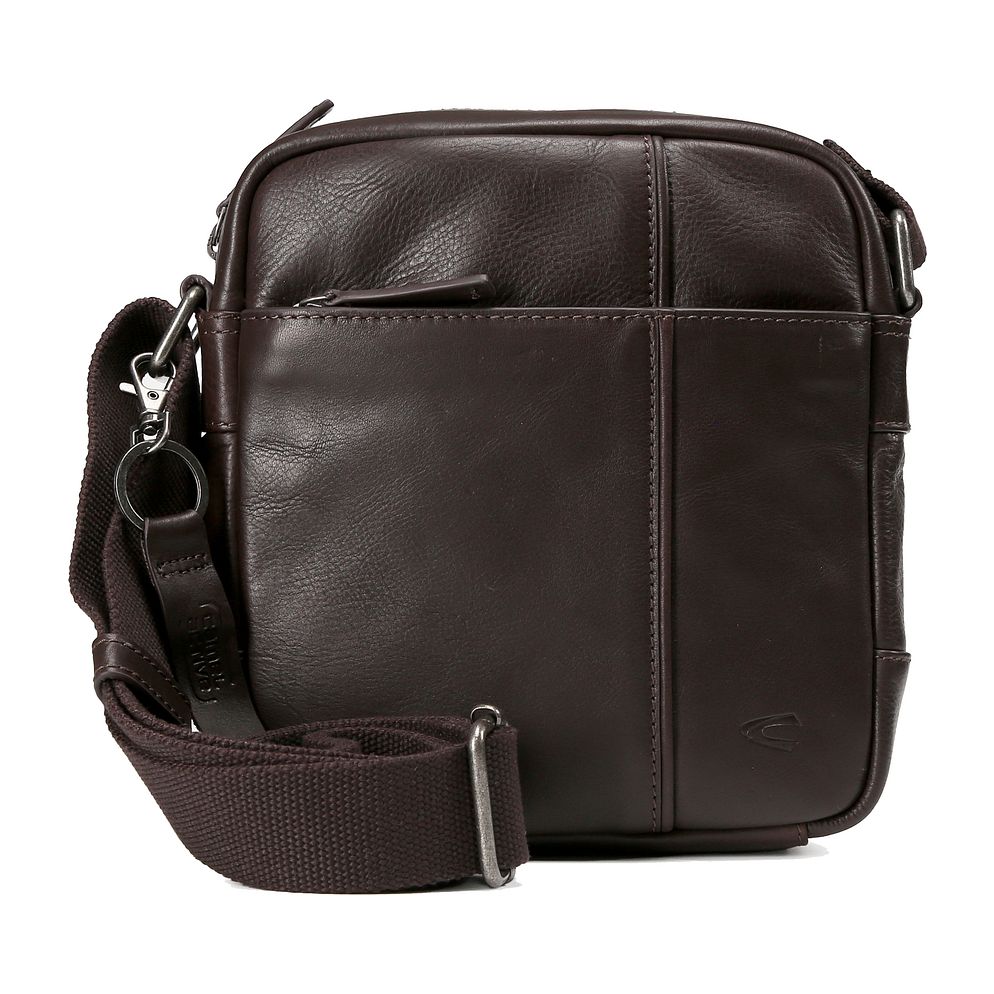 camel active Pine Borsa a tracolla Vera Pelle 22 cm