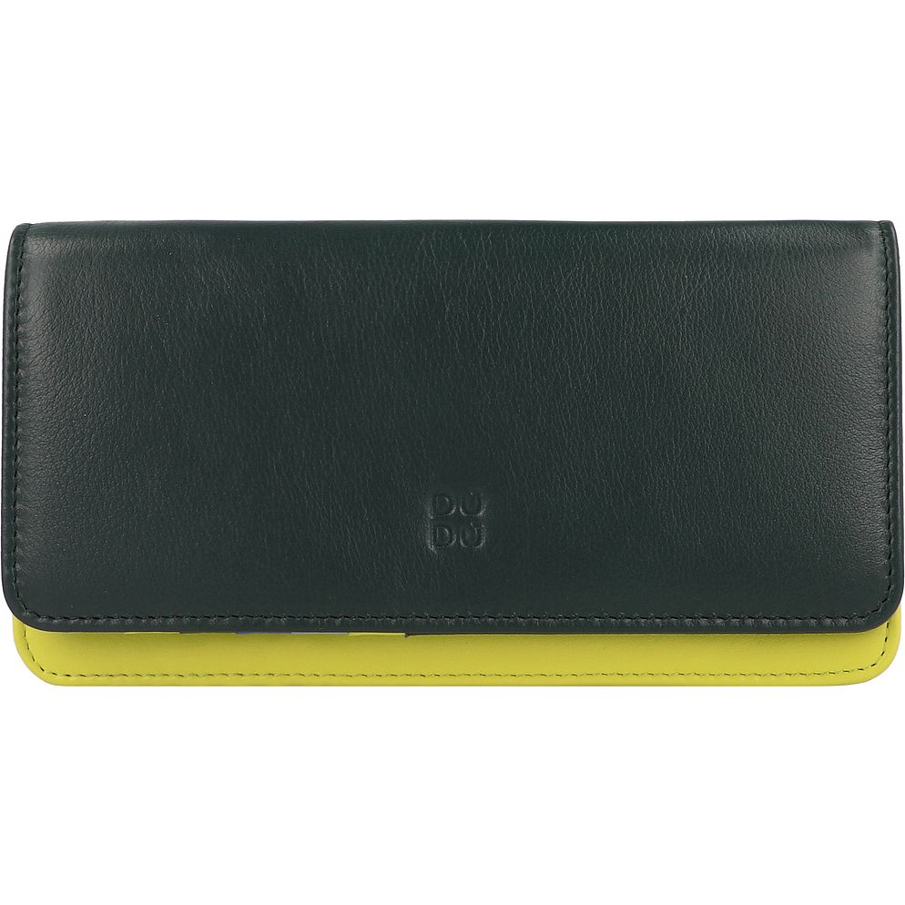 DuDu Canarie Portafoglio Protezione RFID Vera Pelle 17.5 cm DuDu Canarie Portafoglio Protezione RFID Vera Pelle 17.5 cm