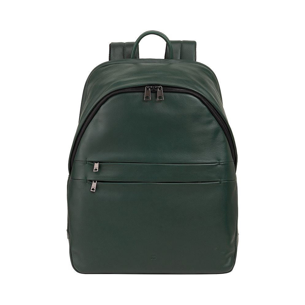 DuDu New York Zaino da giorno Vera Pelle 41 cm Vano porta PC