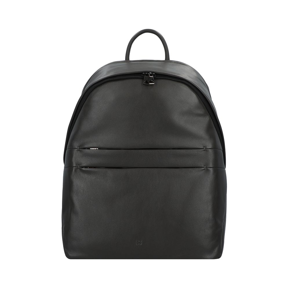 DuDu New York Zaino da giorno Vera Pelle 41 cm Vano porta PC