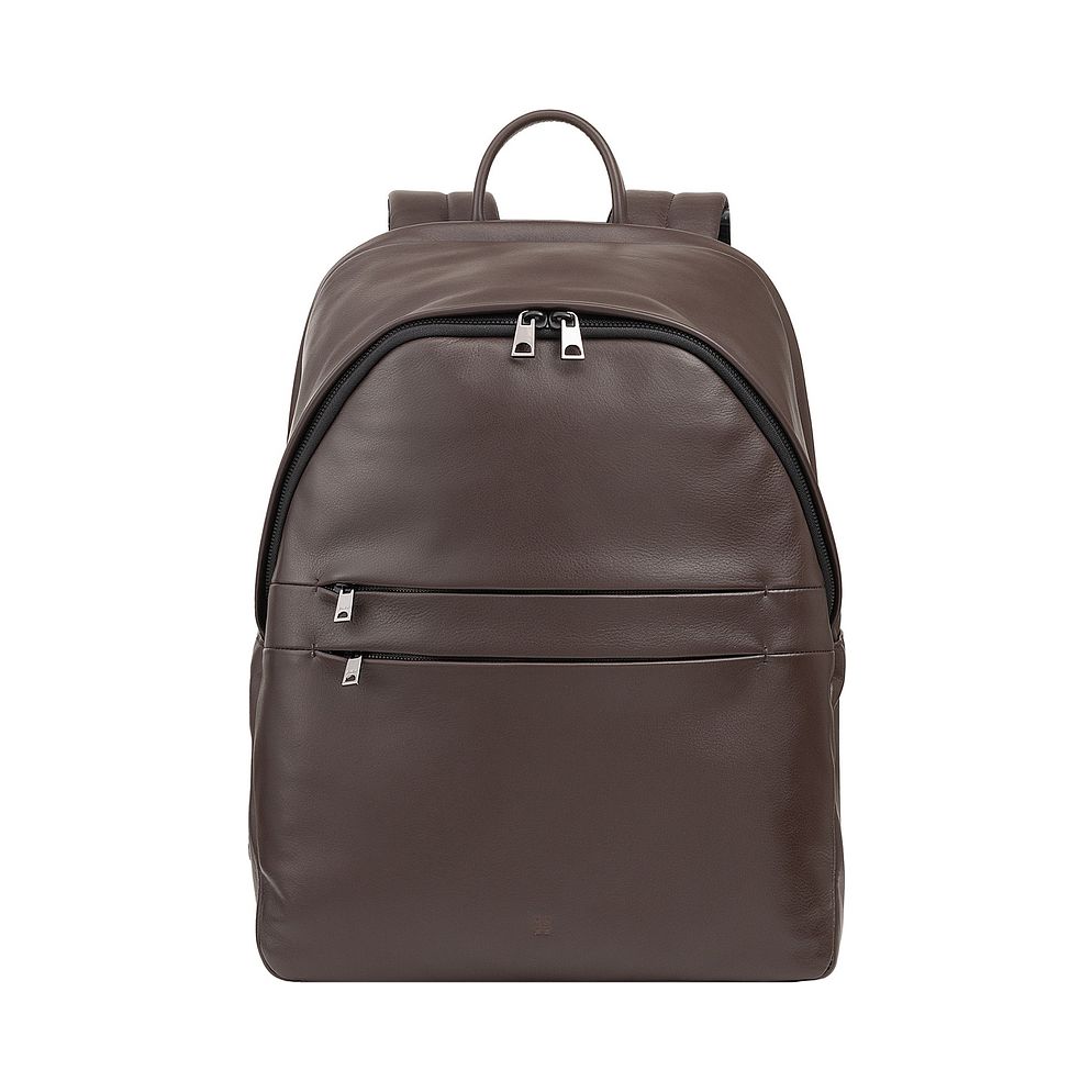 DuDu New York Zaino da giorno Vera Pelle 41 cm Vano porta PC