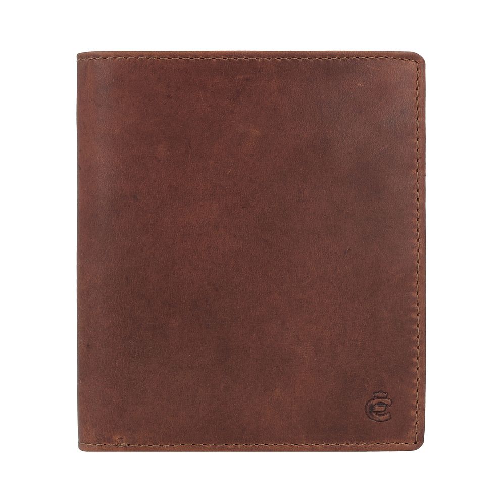 Esquire Dallas Portafoglio Protezione RFID Vera Pelle 12.5 cm