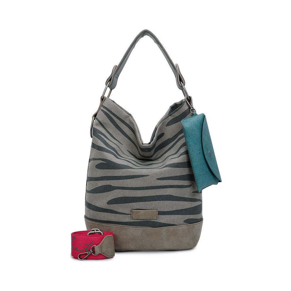 Fritzi aus Preußen Izzy07 Olga Canvas Borsa a spalla 27 cm Fritzi aus Preußen Izzy07 Olga Canvas Borsa a spalla 27 cm